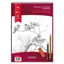 Bloc desen cu spirala, A3,...