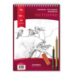 Bloc desen cu spirala, A4,...