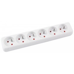 Prelungitor cu 6 prize,...