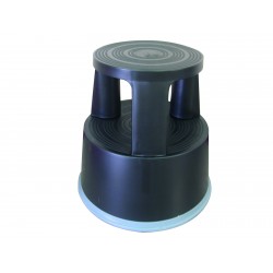 Taburet plastic cu rotile,...