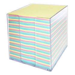 Cub hartie color 9x9x9cm,...